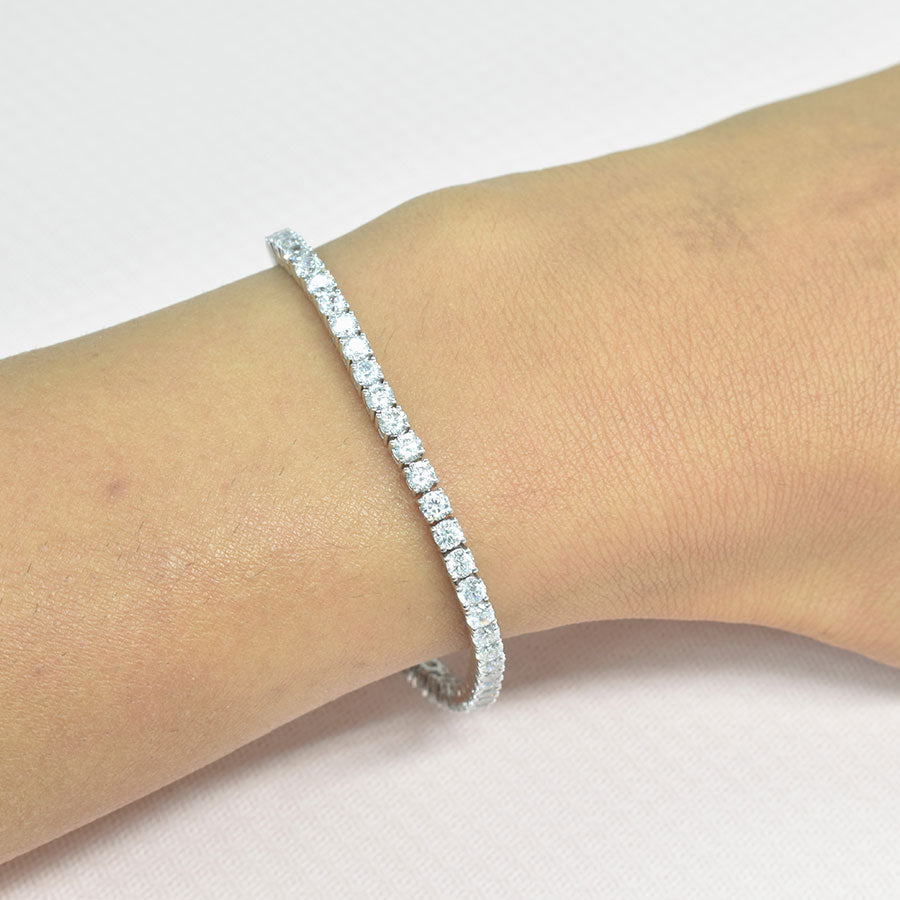 Classic Tennis Bracelet with 2.8mm Lab Grown Diamonds