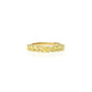 Cushion Yellow Diamond Band