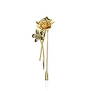 Golden Rose Lapel Pin