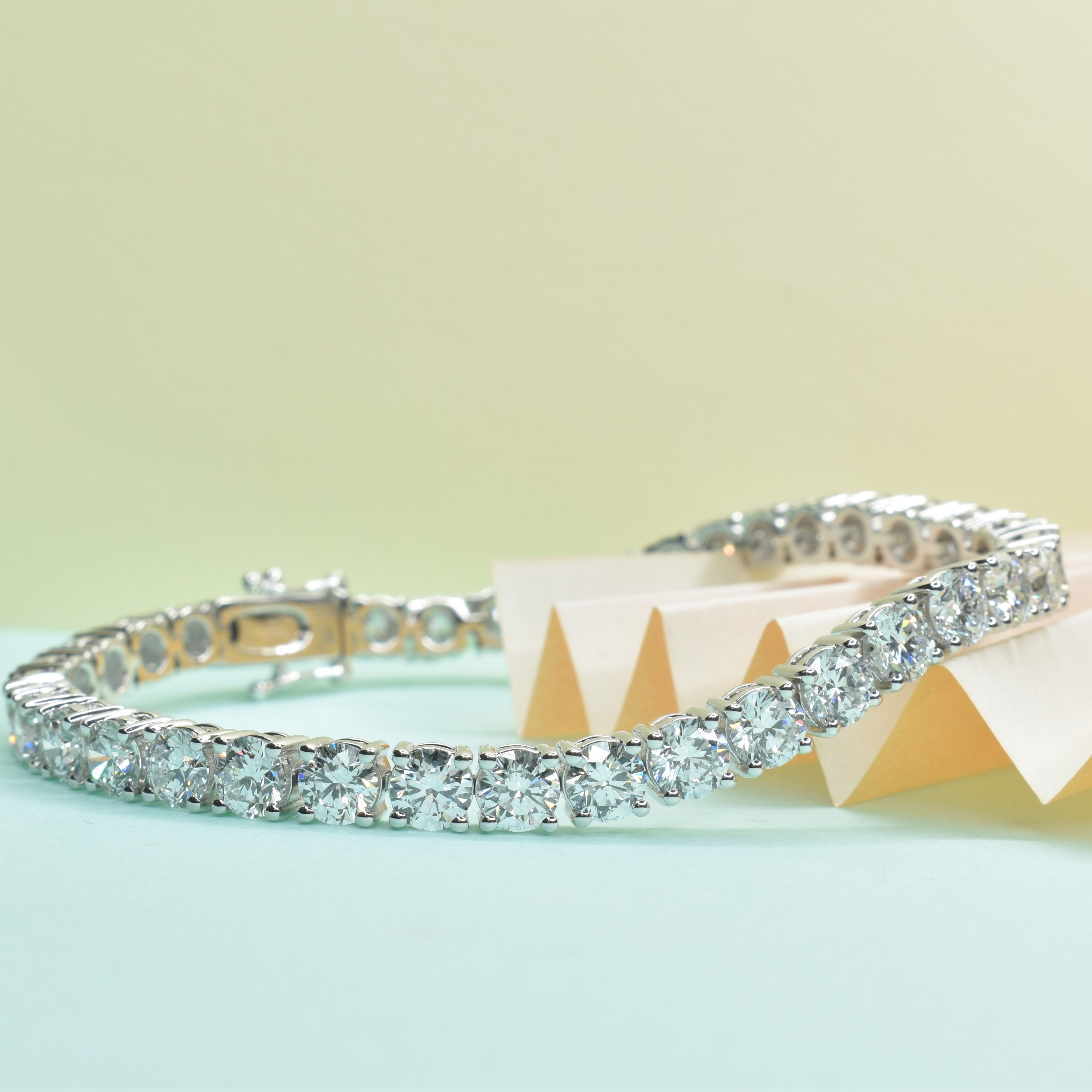 Classic Tennis Bracelet with 4.1mm Lab Grown Diamonds