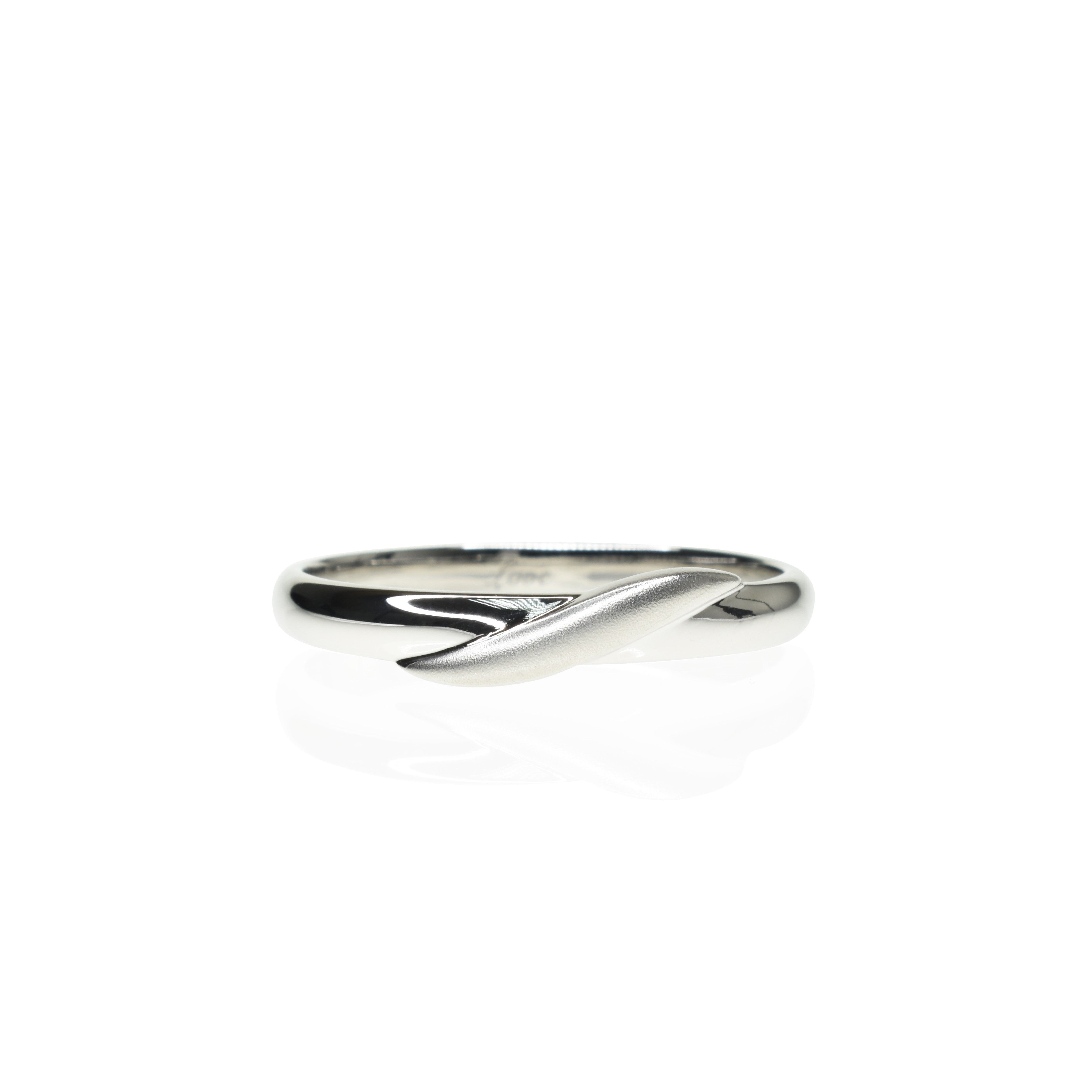 Men’s Gold Band with a Matte twist