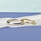 Bow Tie Gold Wedding Band