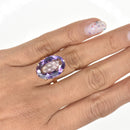 Amethyst Cocktail Ring