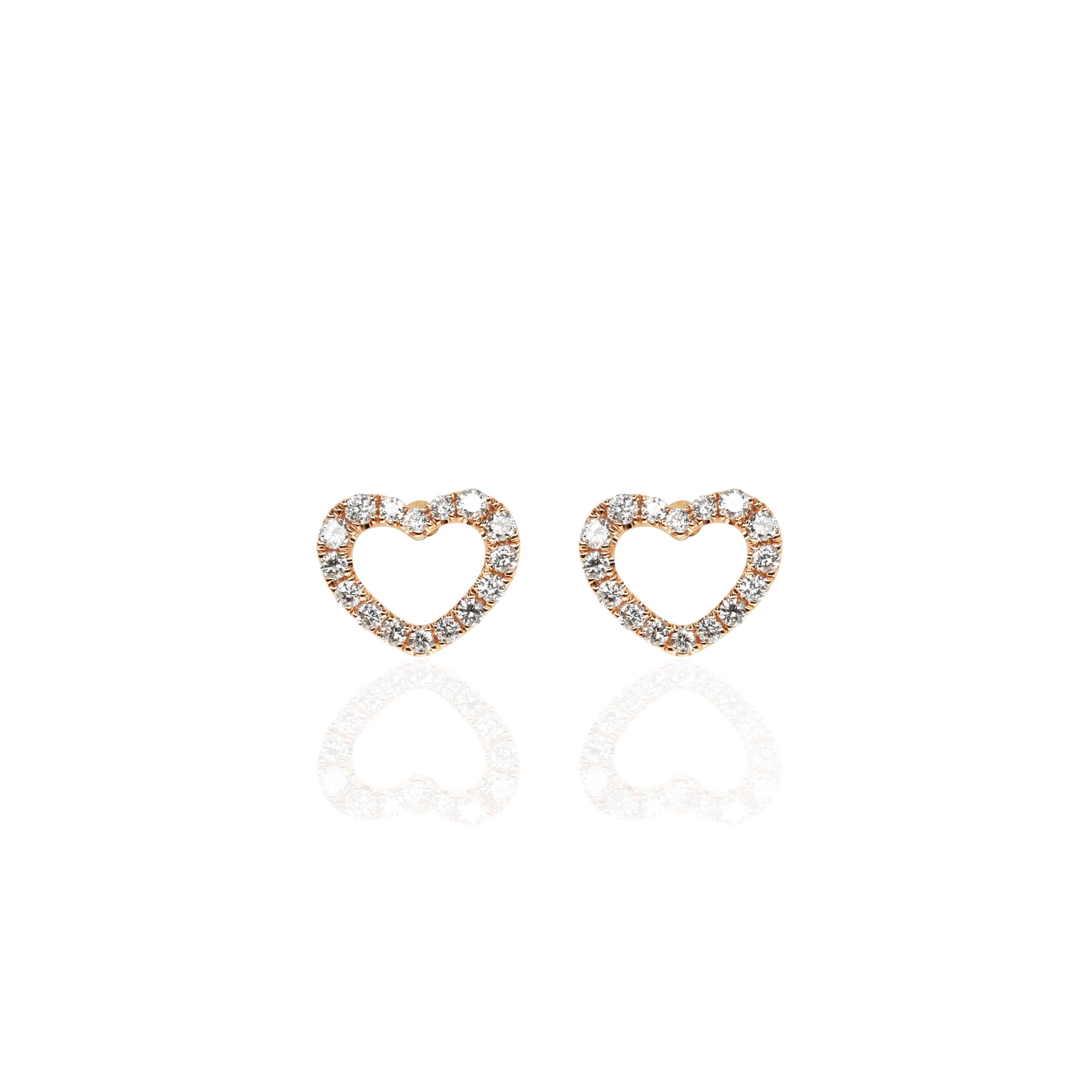 Young Heart Diamond Studs
