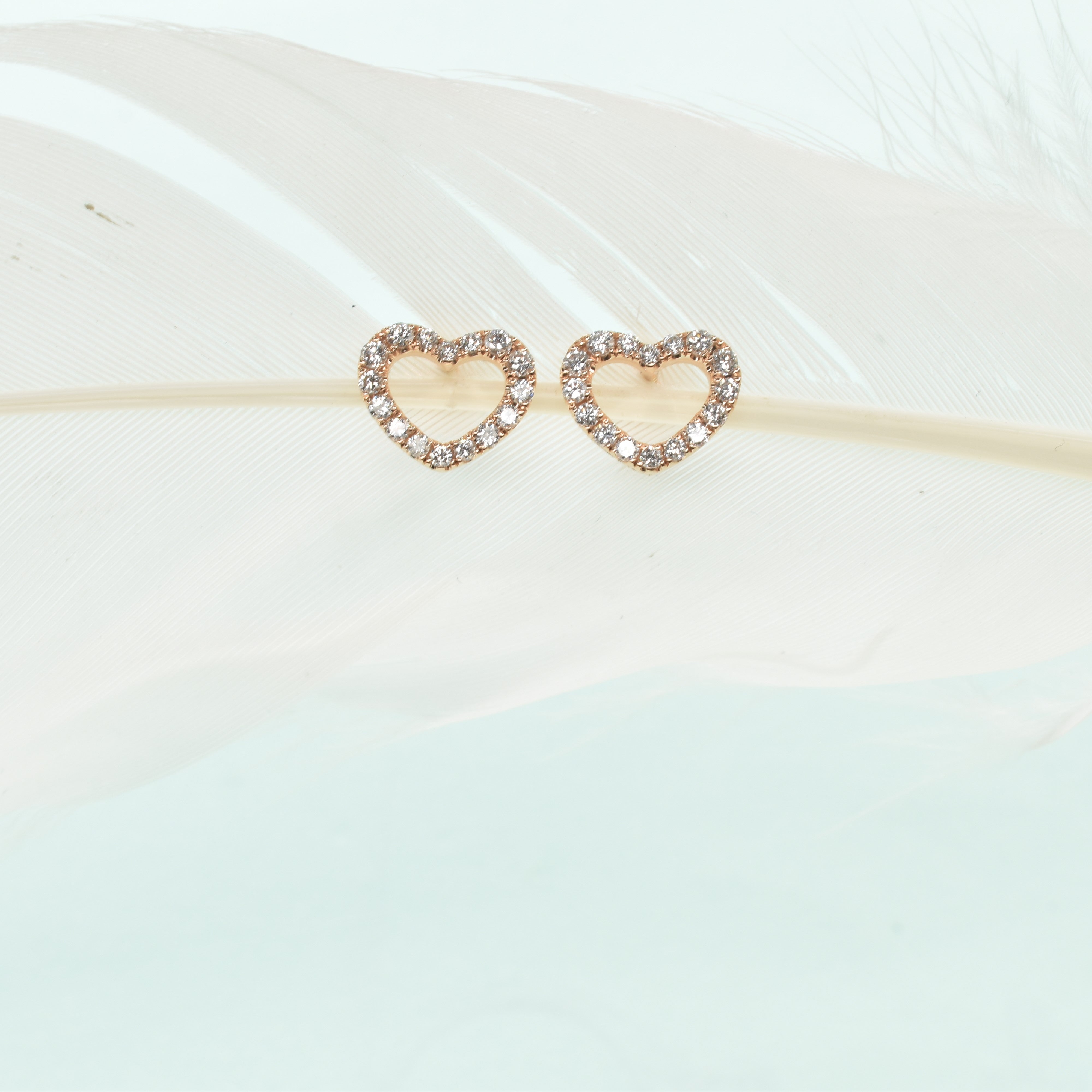 Young Heart Diamond Studs