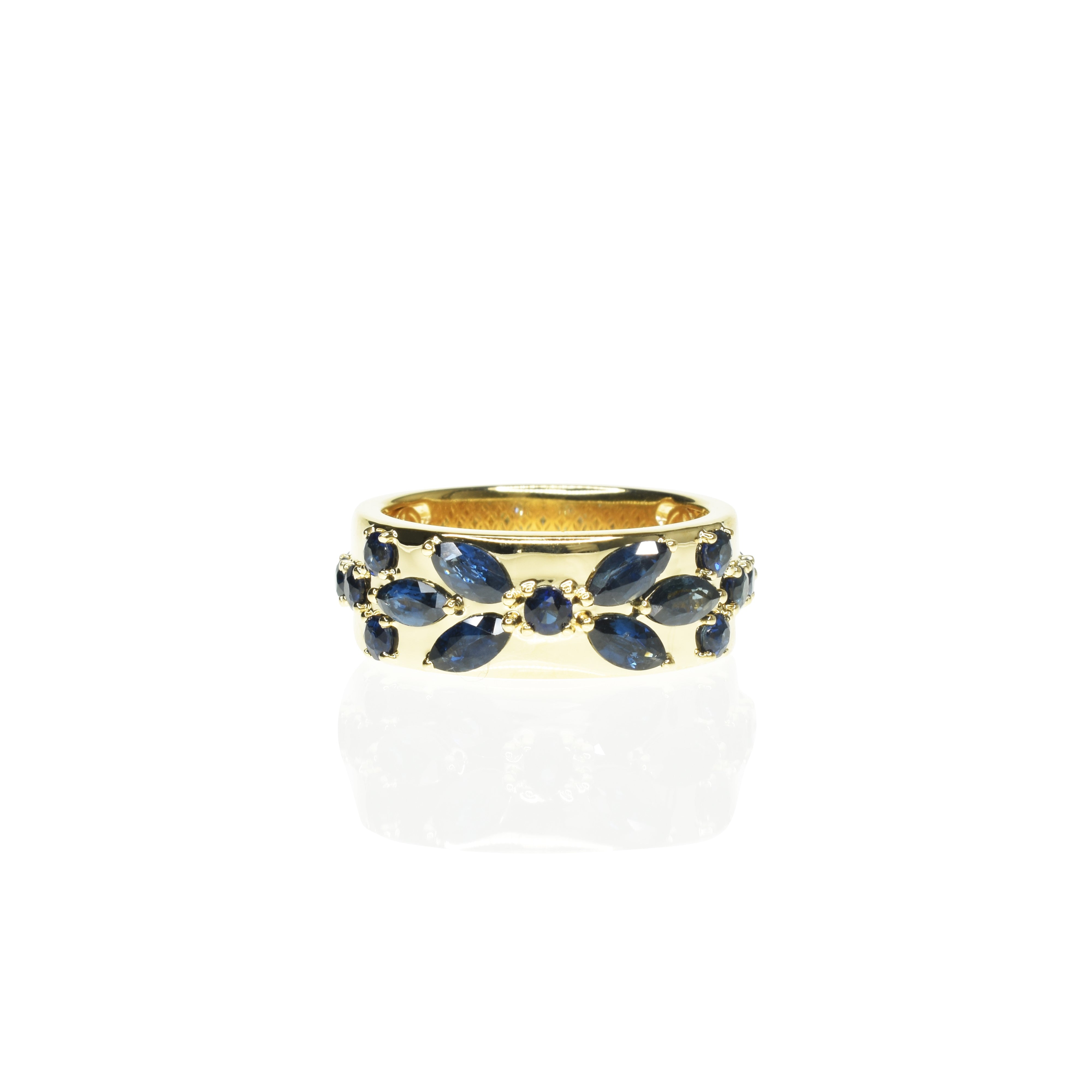 Sapphire Cigar Ring