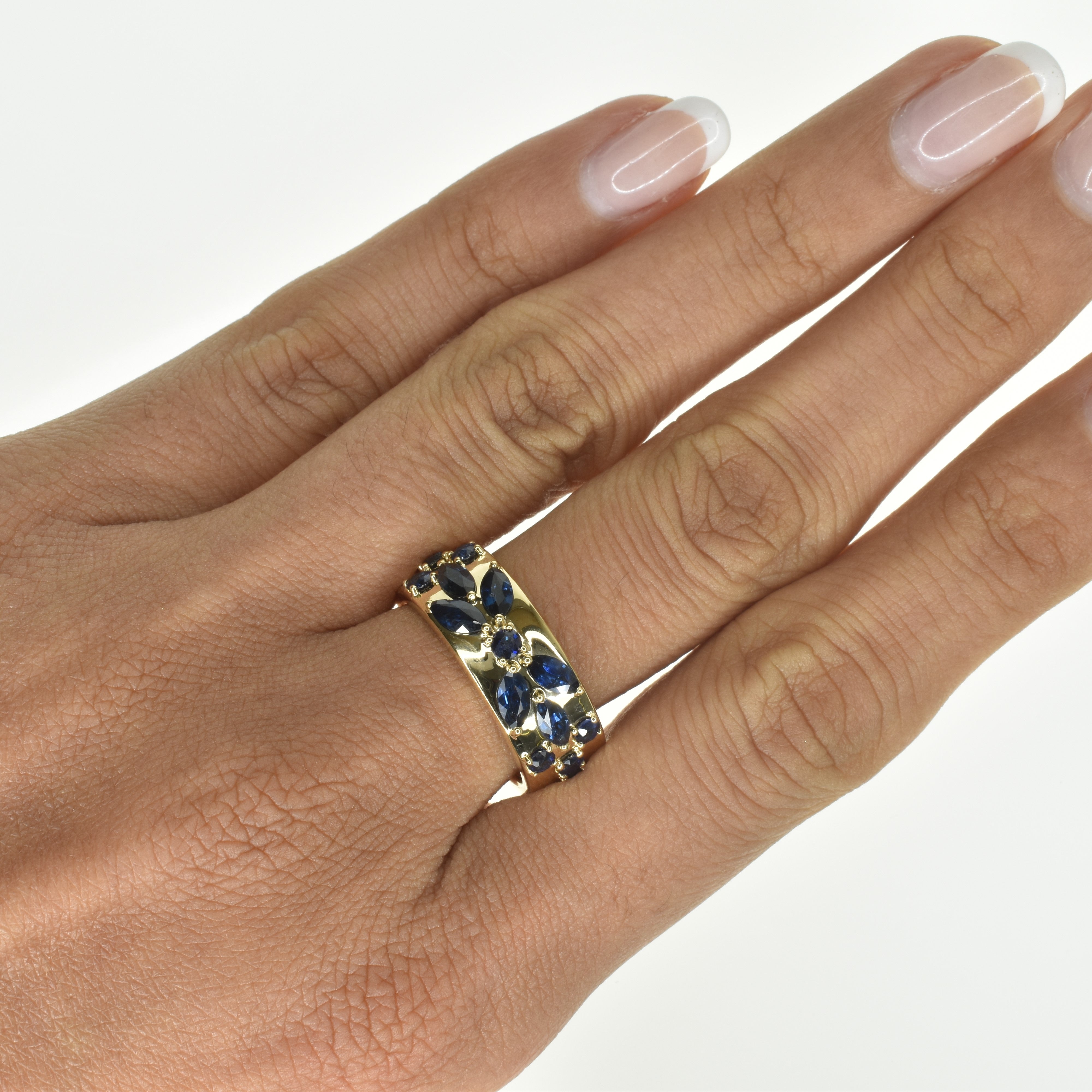 Sapphire Cigar Ring