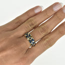 Sapphire Cigar Ring