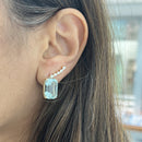 Aqua Climber Earrings