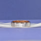 5.5mm Men's Two Tone Wedding Ring