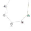 Heart ADORE Dangling Necklace