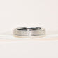 Mens Wedding Band 5mm Wide with Diamonds