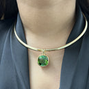 Green Tourmaline Pendant