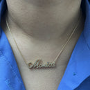 Name Necklace in Gold