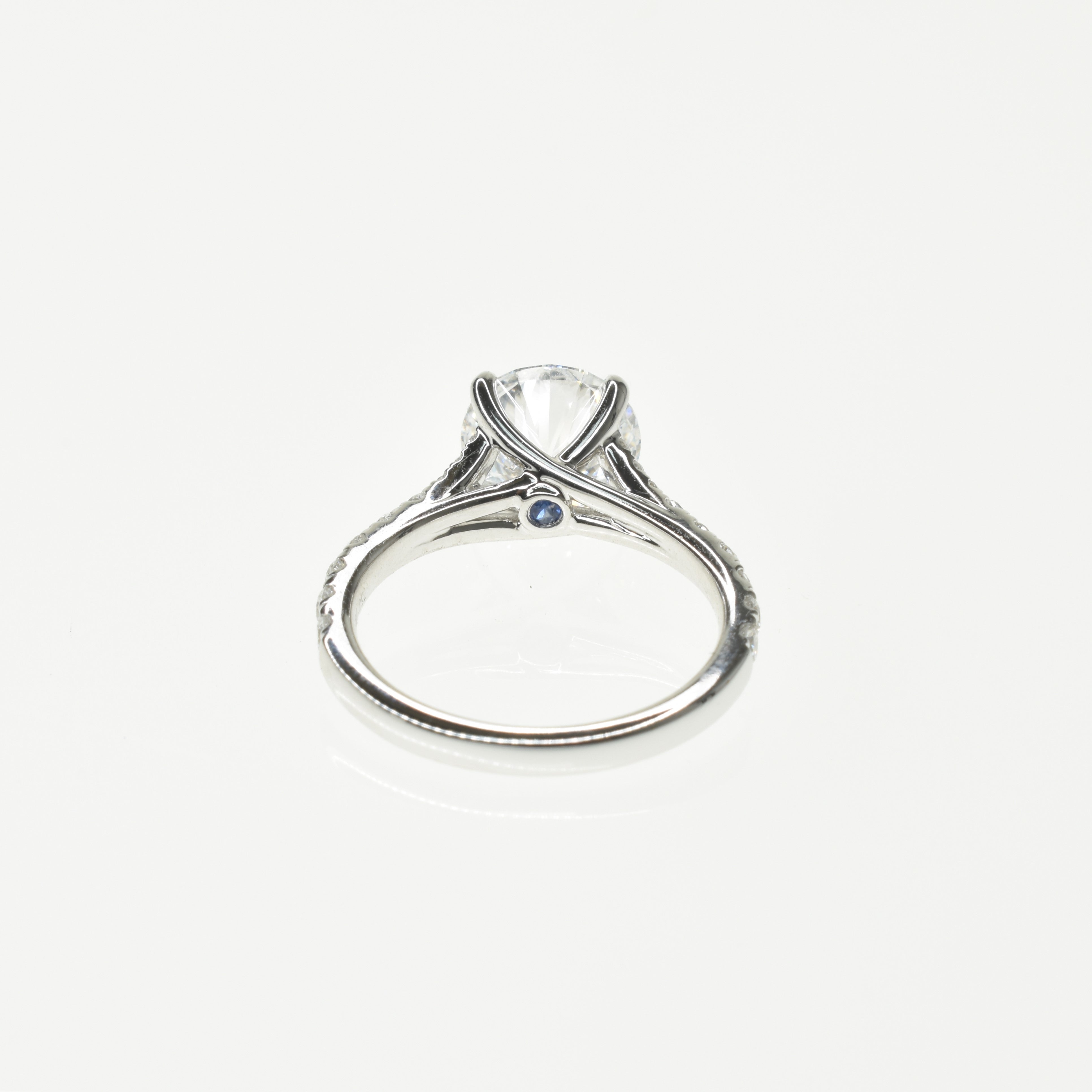 Flawless Lab Grown Diamond Engagement Ring