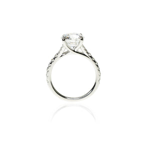 Flawless Lab Grown Diamond Engagement Ring