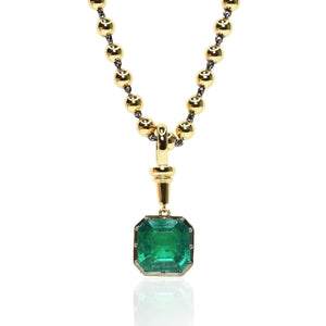 Hanging Emerald Pendant