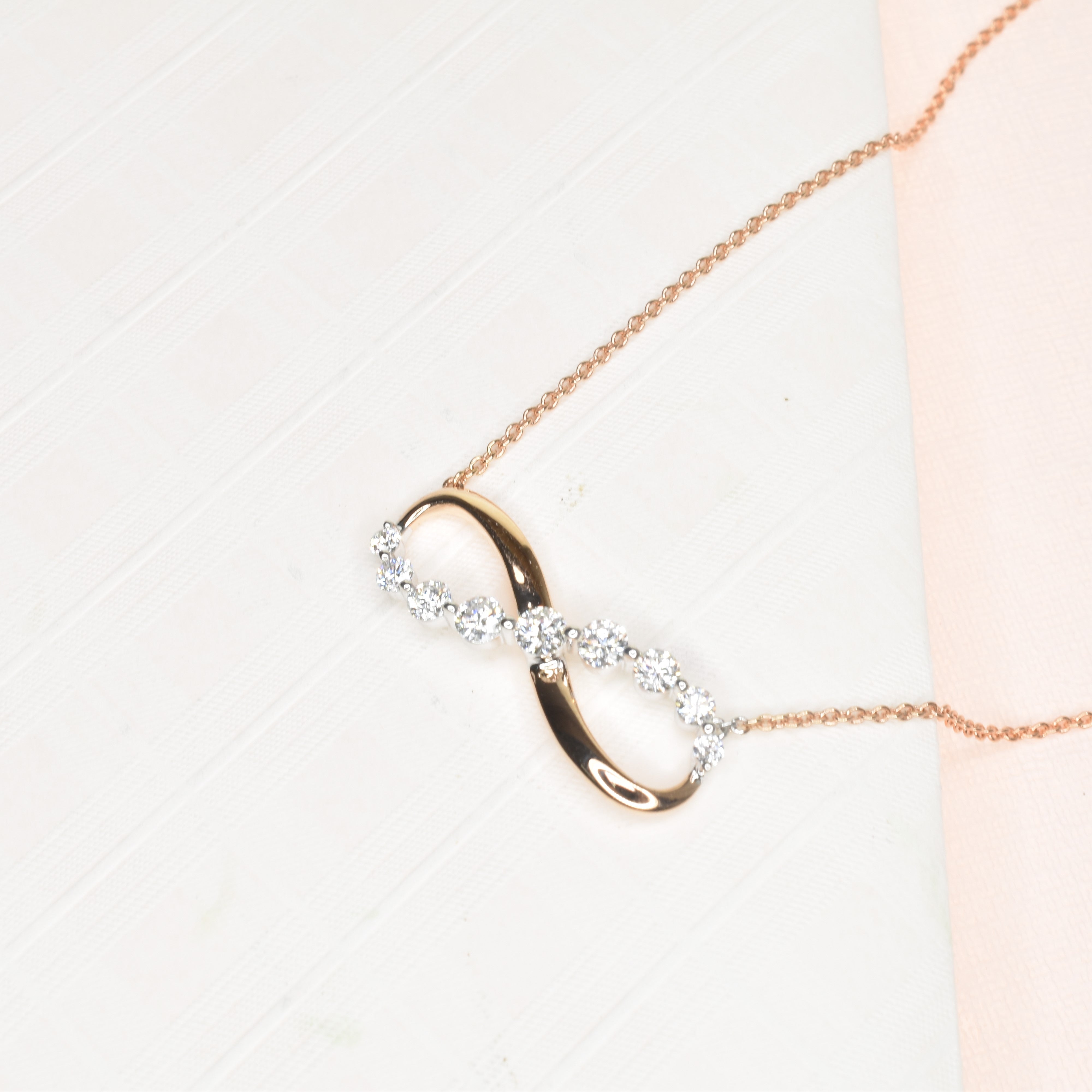 Dual Tone Infinity Pendant