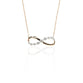 Dual Tone Infinity Pendant