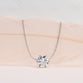 Lab Grown Diamond Solitaire Necklace with 1ct Round Diamond