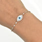 Diamond Evil eye Bracelet