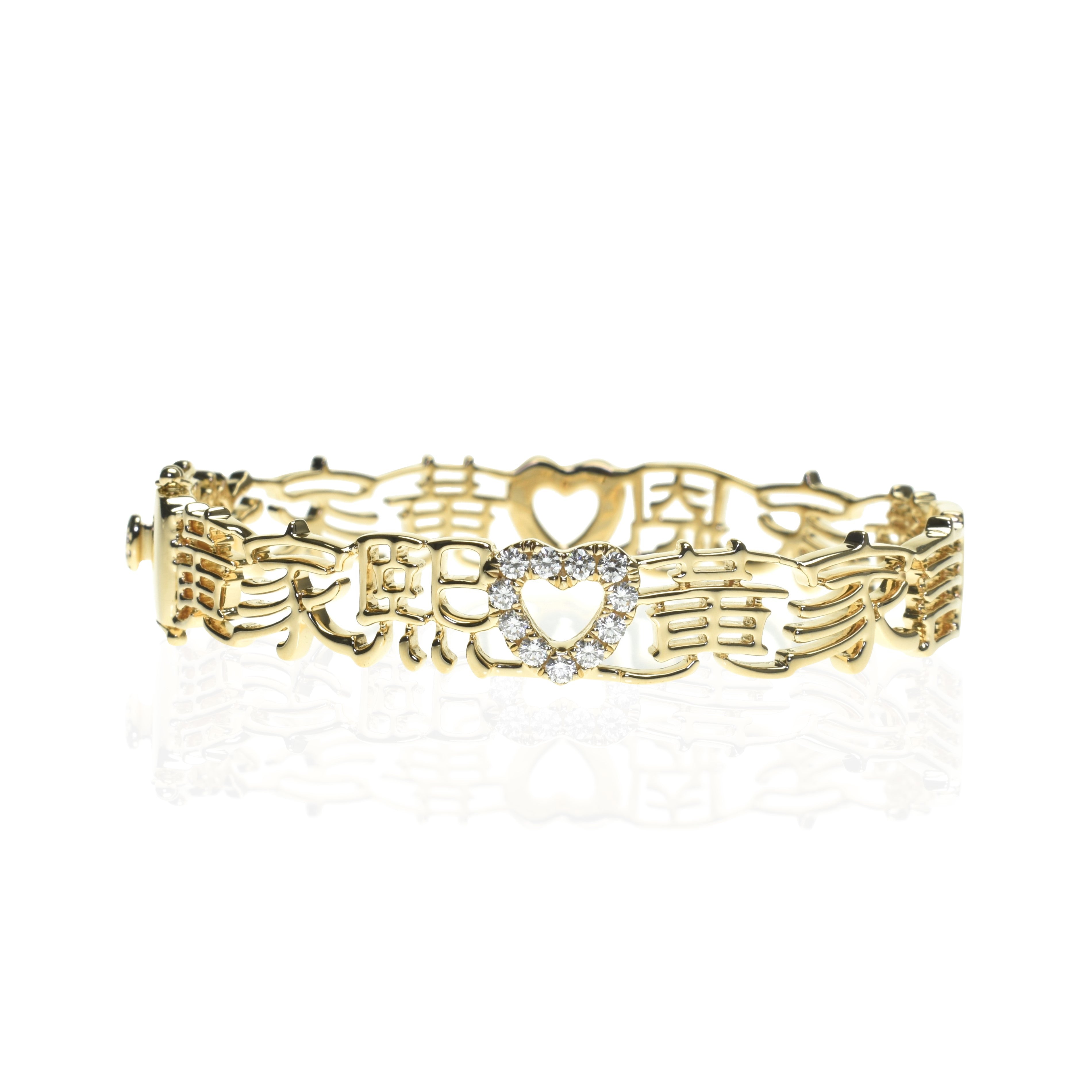 Bespoke Bangle with Names in Chinese Characters