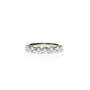 Half Eternity Band With 3.9mm Round Diamonds