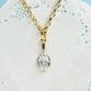 Lab Grown Diamond Pendant with Hanging 2.50ct Oval Shape