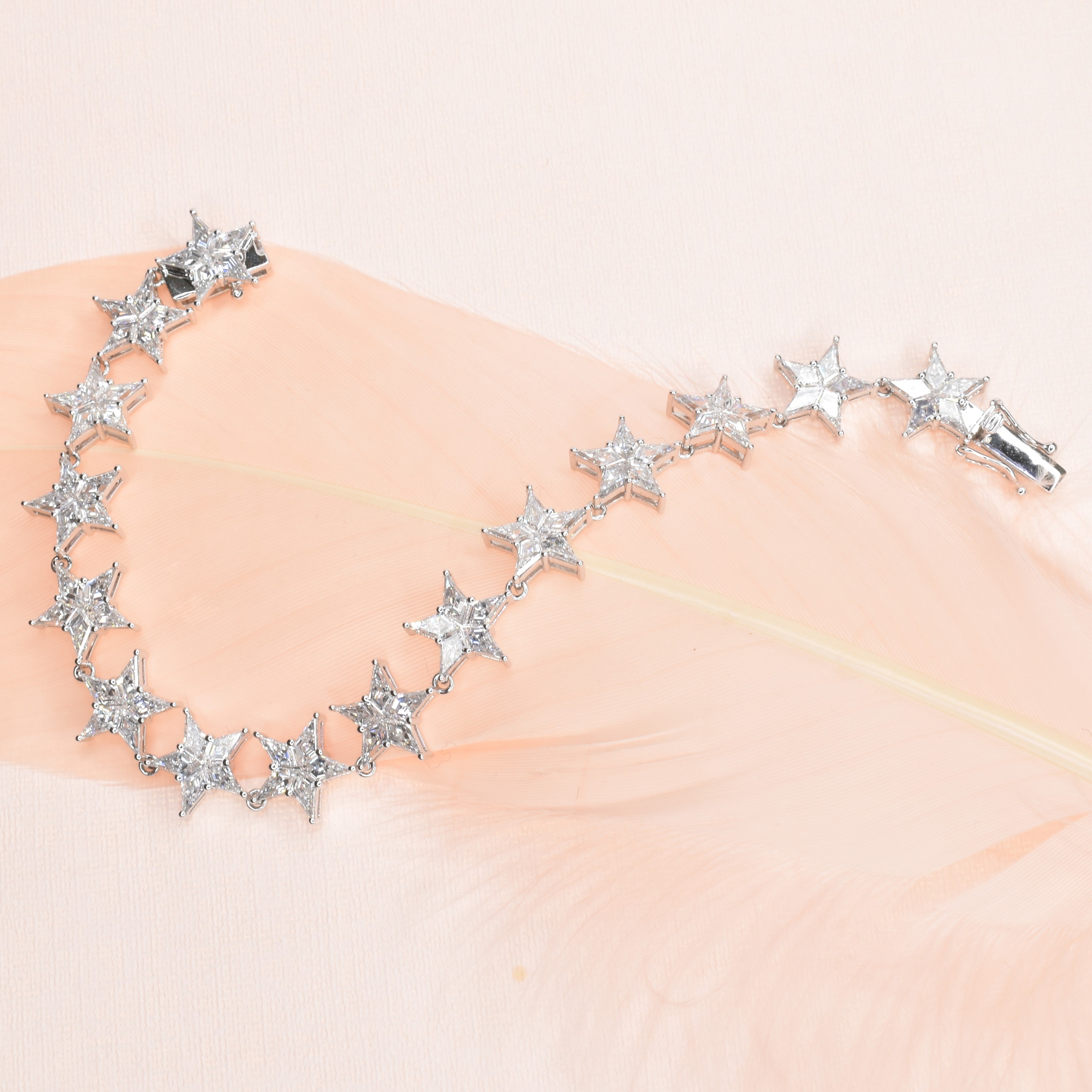 Star Cluster Lab Grown Diamond Bracelet