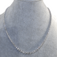 3 Prong Setting Lab Grown Diamond Tennis Necklace