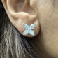 Lab Grown Diamond Marquise Shape Flower Earrings