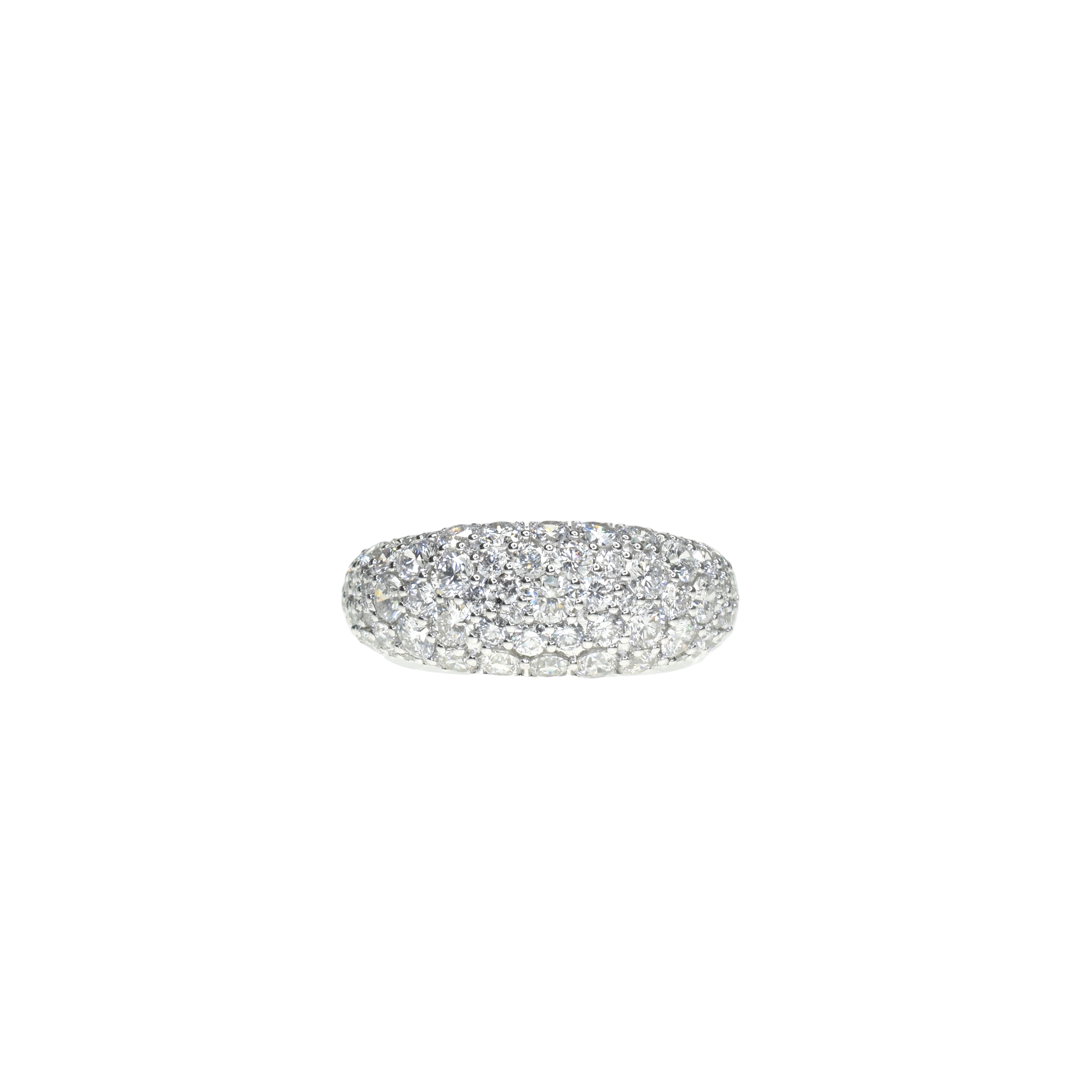 Pave Diamond Pinky Ring