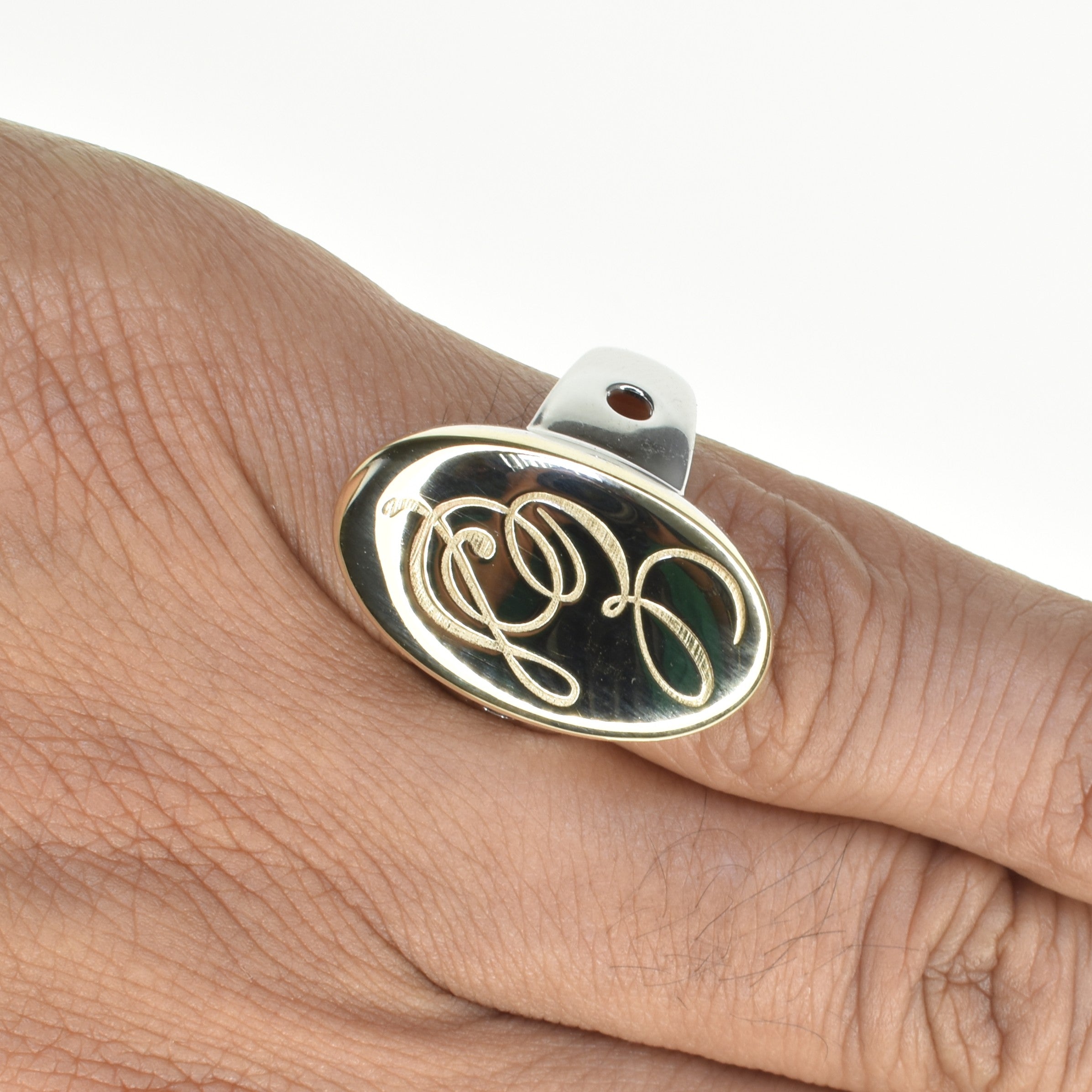 Initial Signet Ring