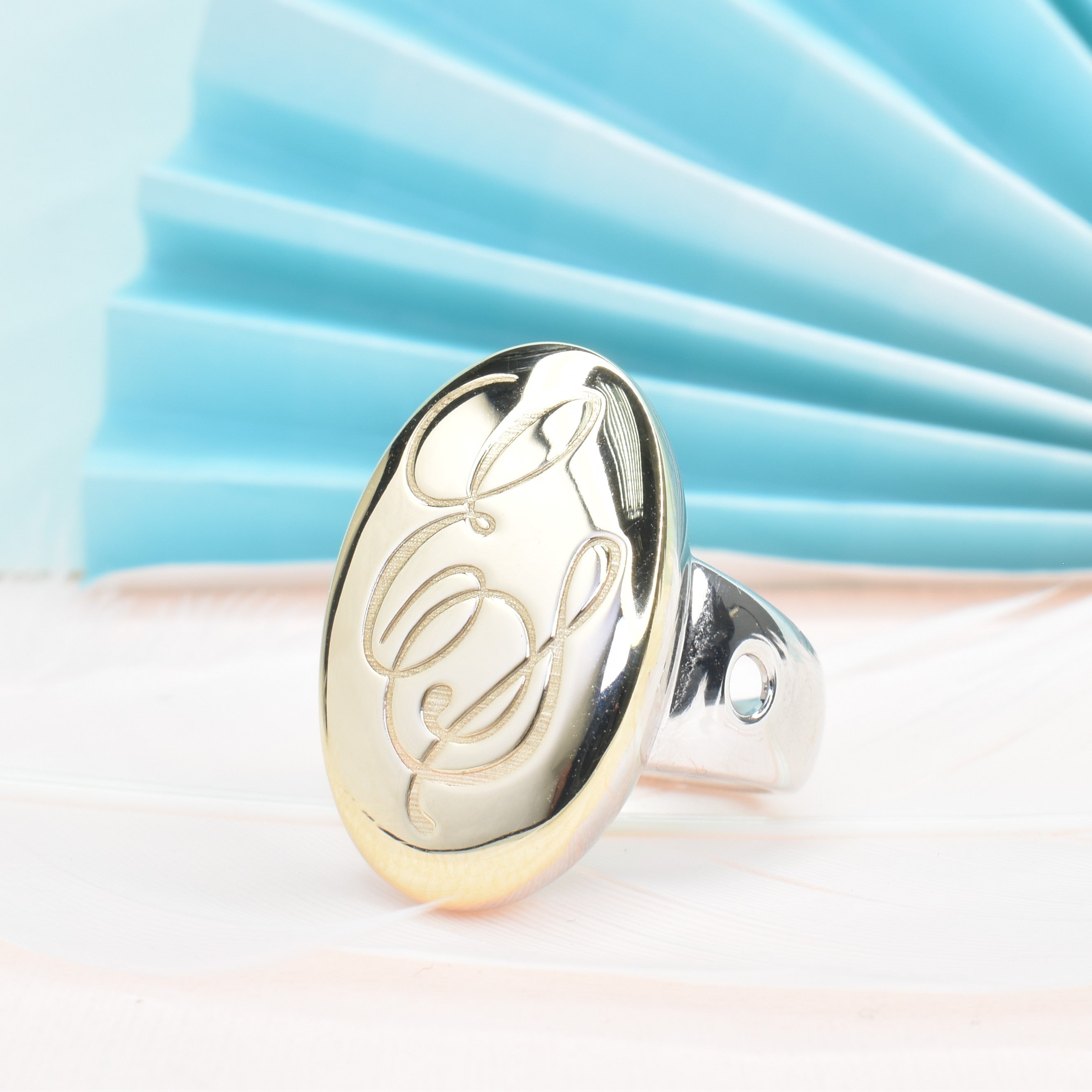 Initial Signet Ring