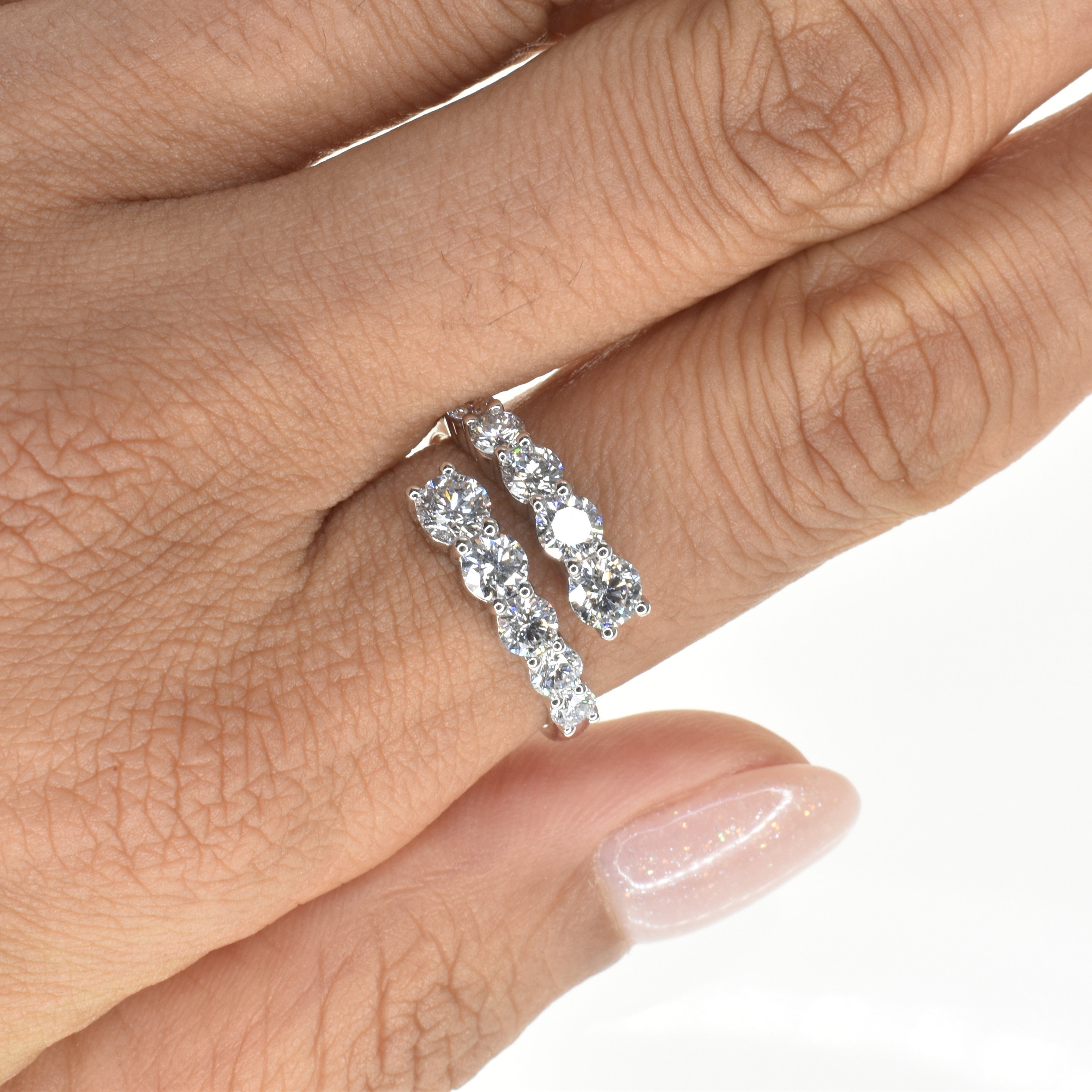 Lab Grown Diamond Wrap Ring