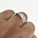 Bold Men's Wedding Ring