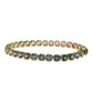 Asscher Cut Spinel Rainbow Bracelet