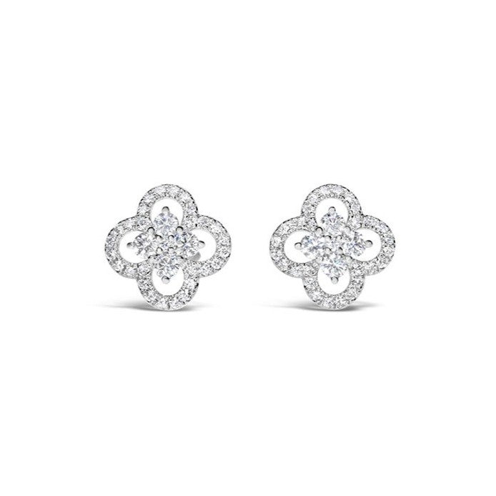 Elegant Clover Earrings