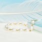 Egg Shape Akoya Pearl Bracelet