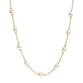 Egg Shape Akoya Pearl Necklace