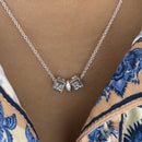 Lettered Block Necklace