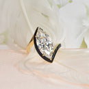 Chic Marquise Diamond Ring