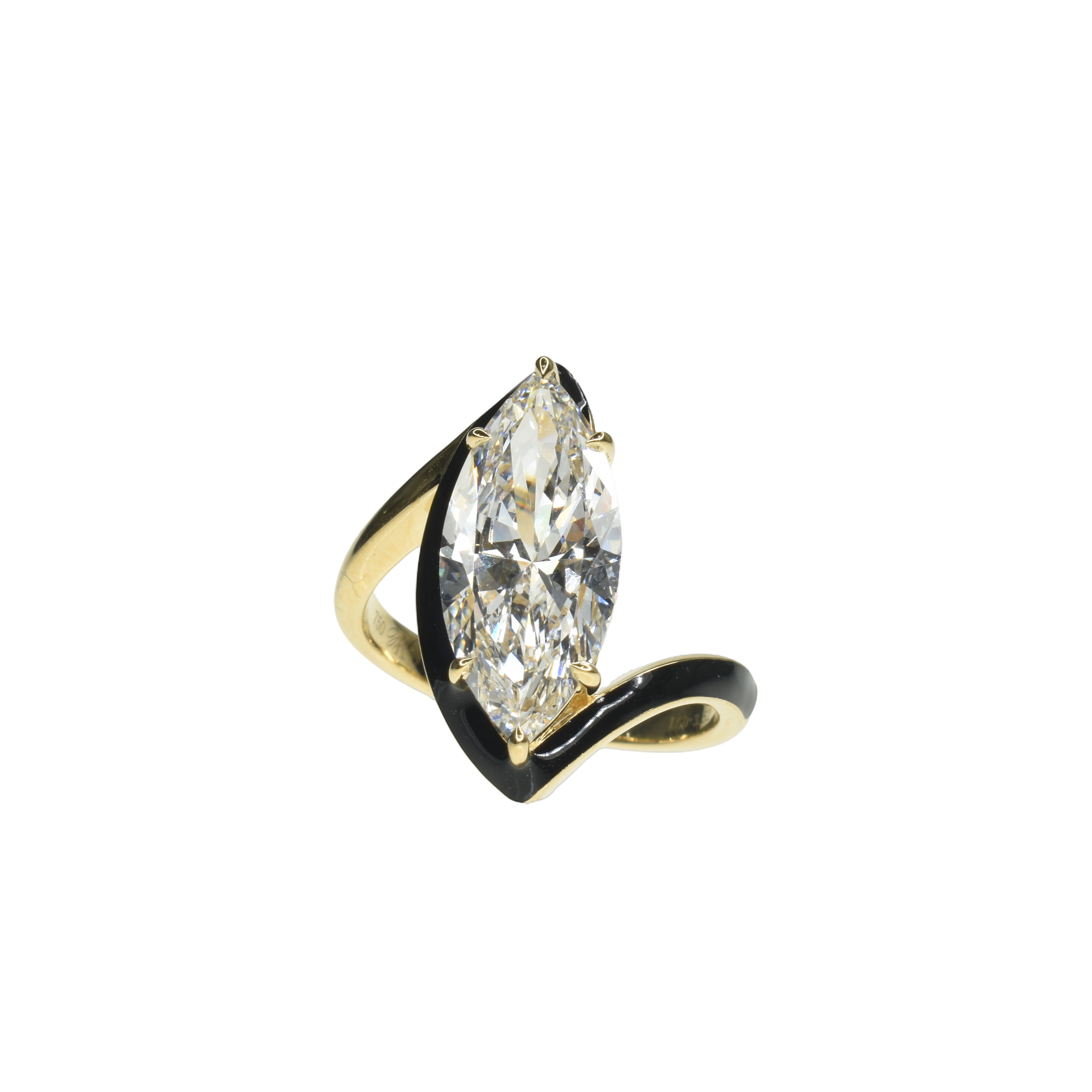 Chic Marquise Diamond Ring