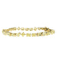 Intense Yellow Multi Shape Bracelet