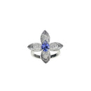 Petal Ring with Tanzanite