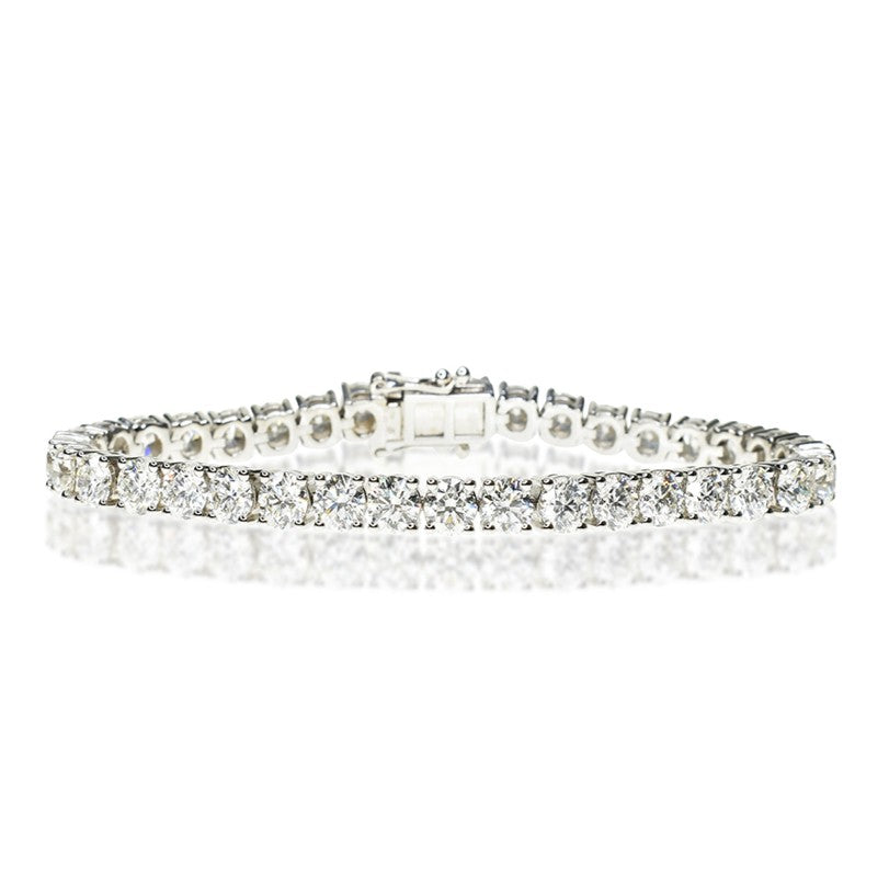 Classic Tennis Bracelet with 3.7mm Diamonds