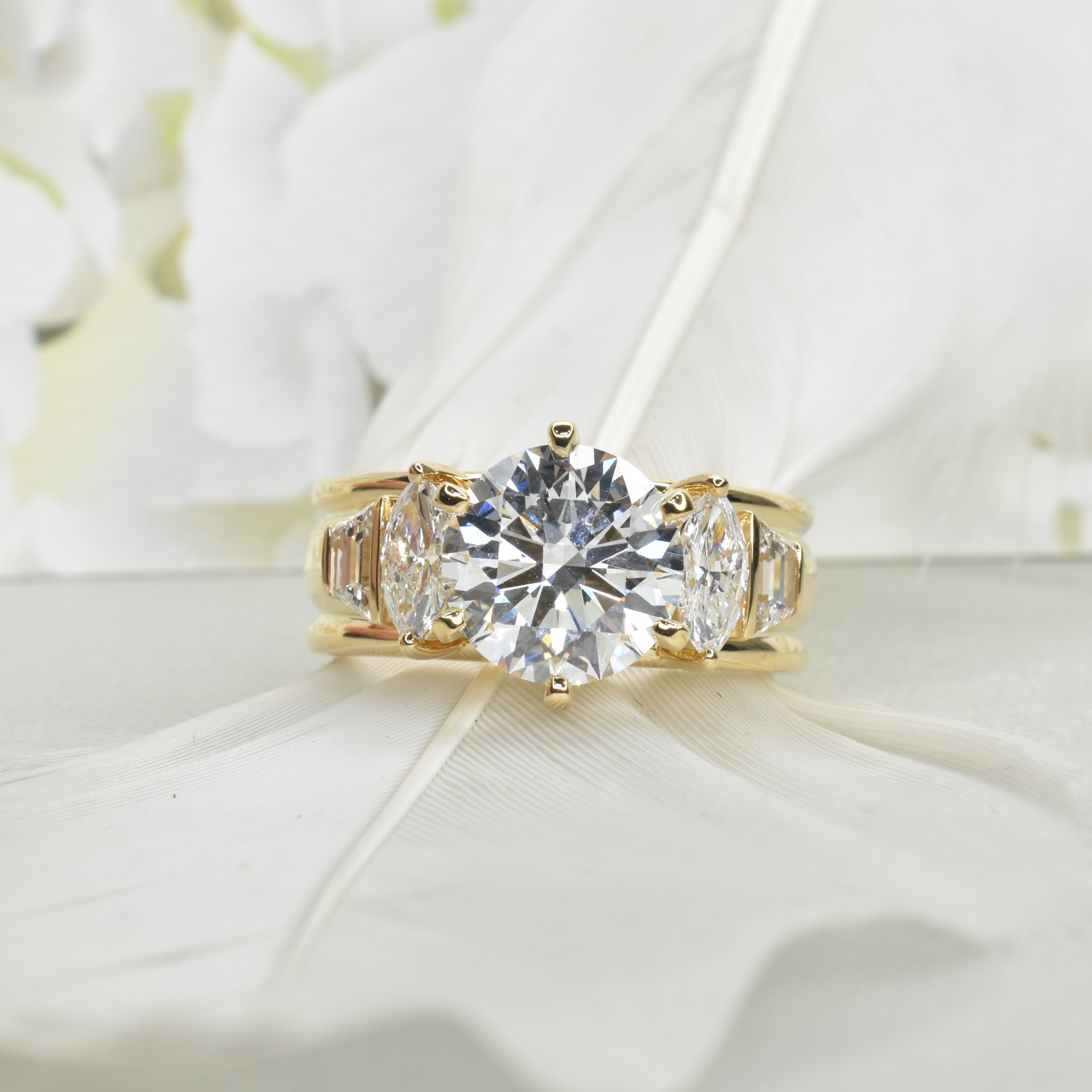 2.5ct Bold Lab Grown Diamond Engagement Ring