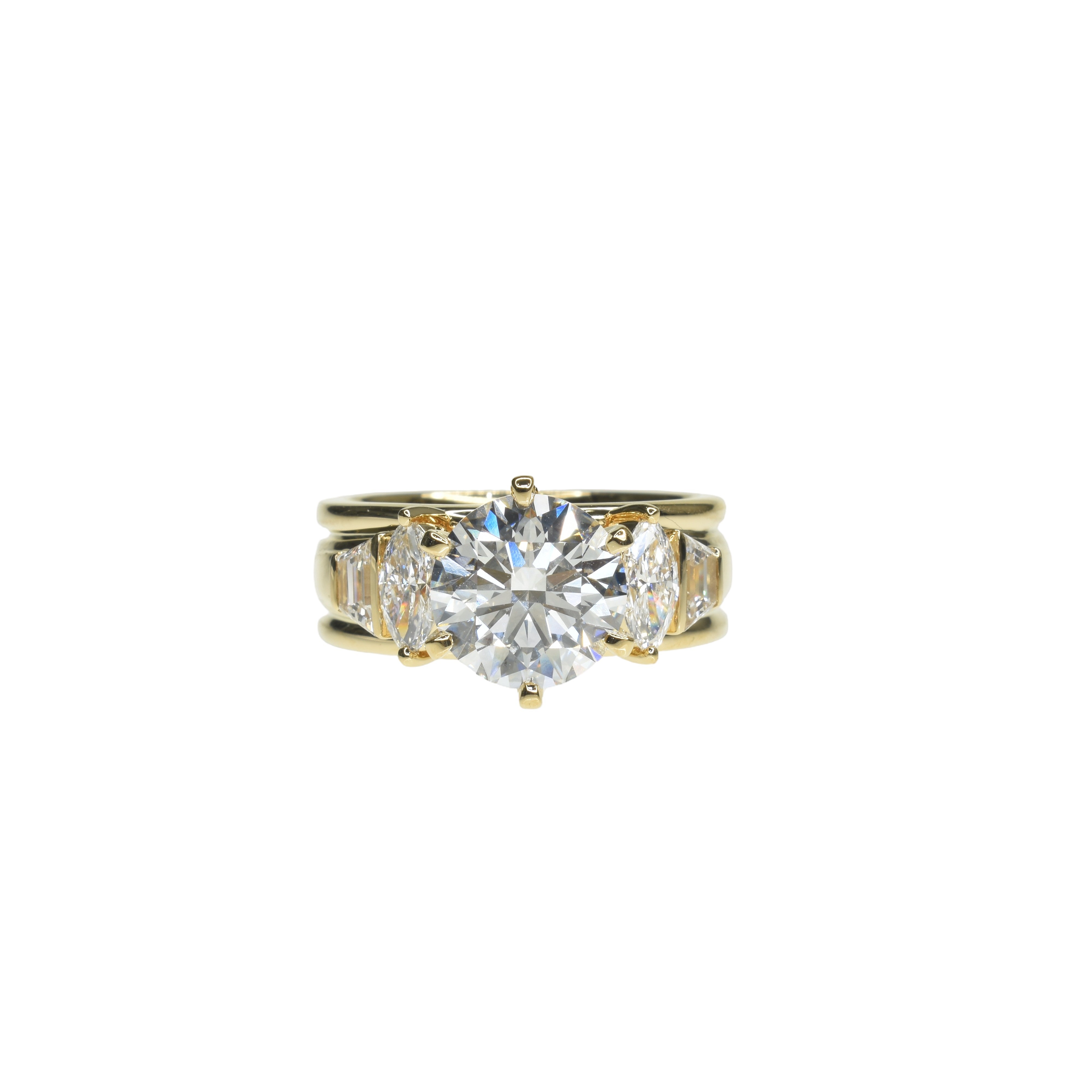 2.5ct Bold Lab Grown Diamond Engagement Ring