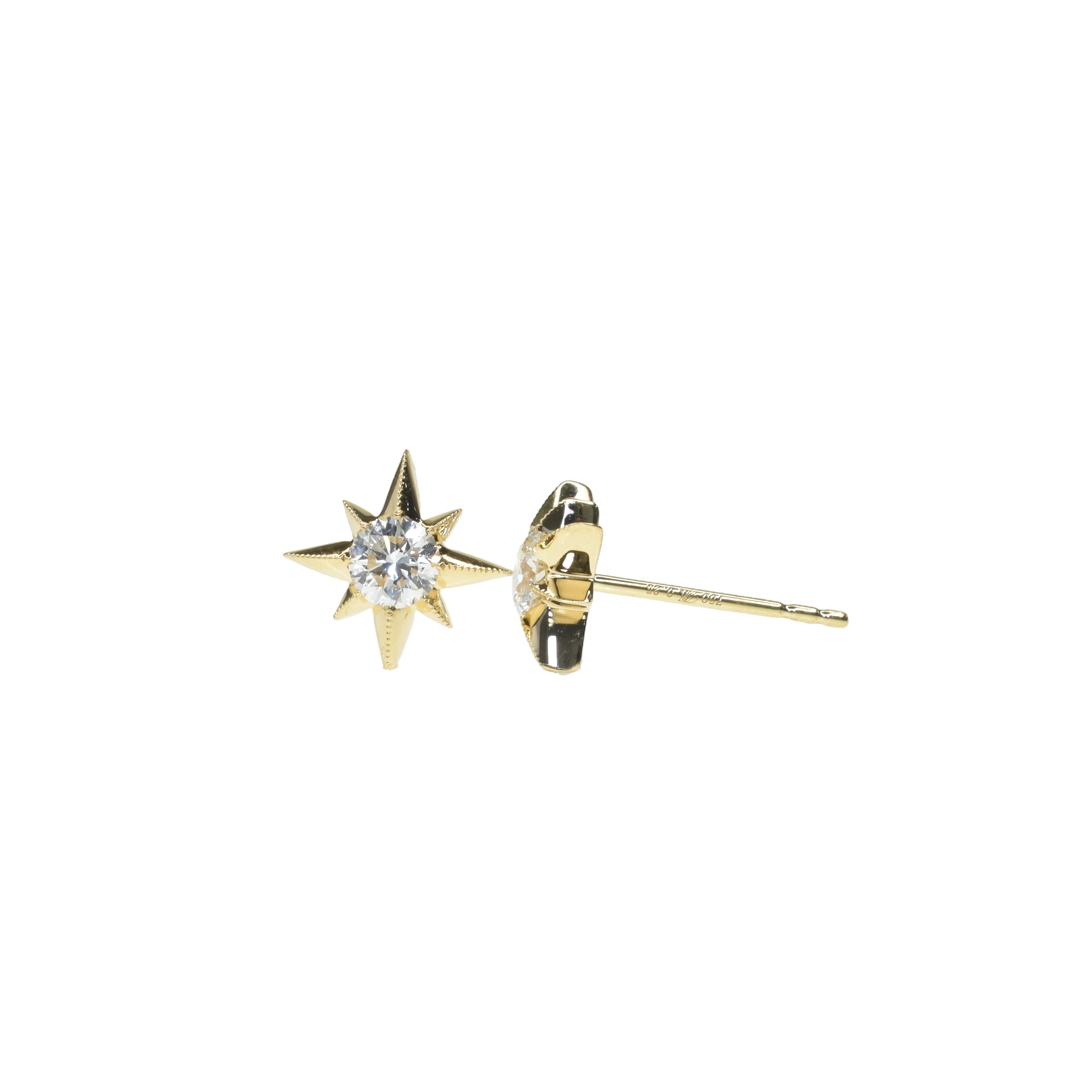 0.50ct Starburst Diamond Earrings