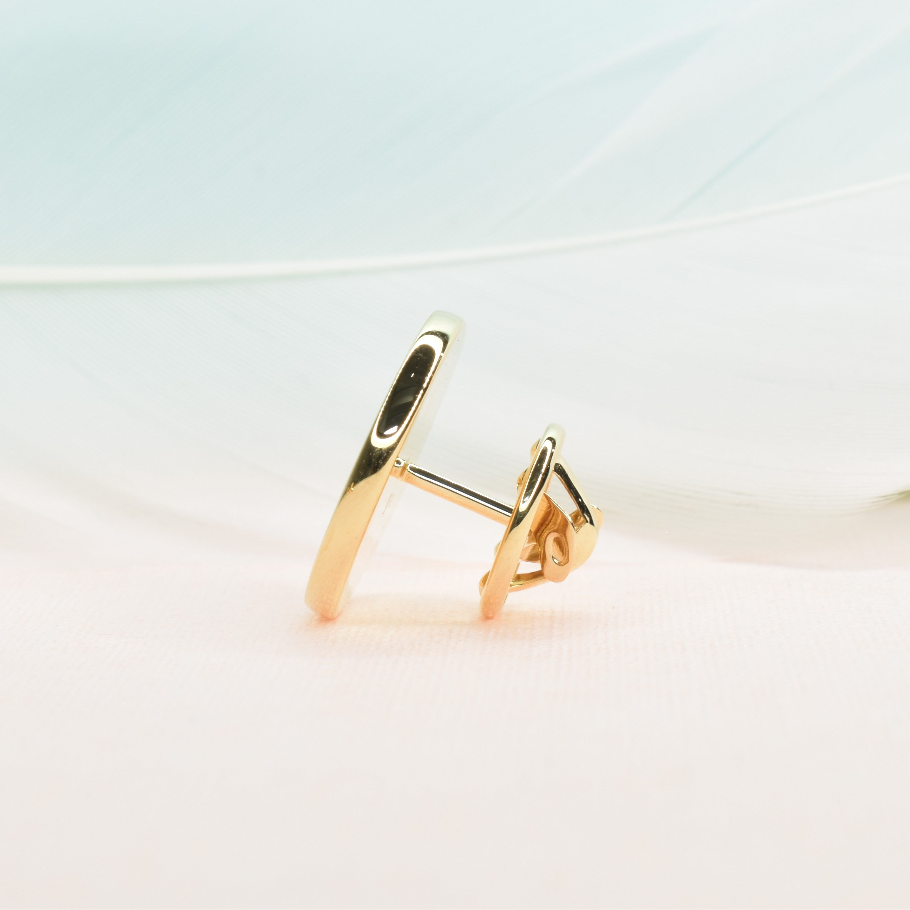Coin Initial Lapel Pin
